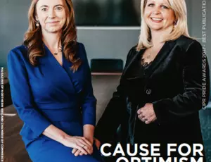 Front cover of NI Chamber magazine Jan Feb 2022